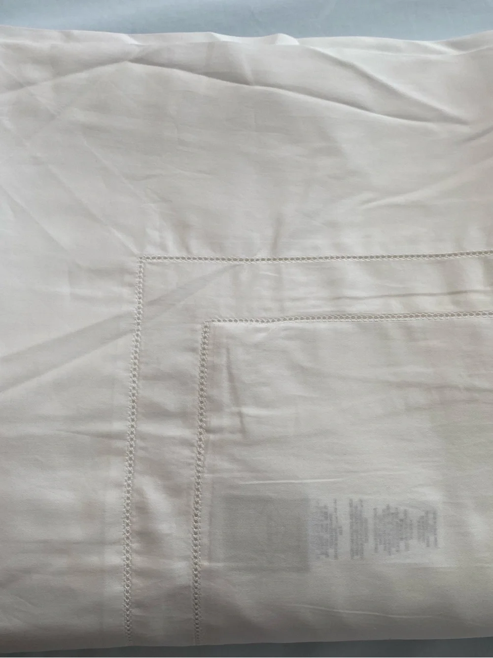 Fratte Doppio Ajour Duvet Cover White 265x230 Cm king new outages